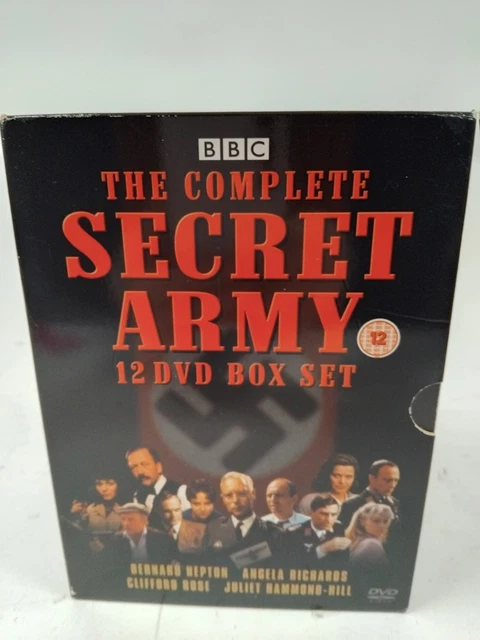 BBC SECRET ARMY The Complete Series DVD Box Set 12 Discs Set Preloved ...