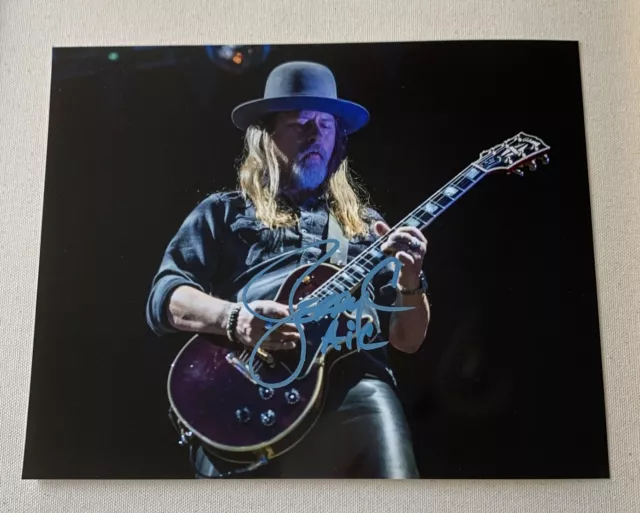 Alice In Chains Rock Legend Jerry Cantrell Signed Autographed 8x10 Photo  *SALE*