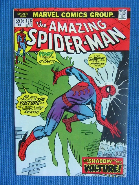 Amazing Spider-Man # 128 - (Nm) -Shadow Of The Vulture-Harry Osborn-Mary Jane