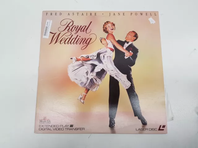 Royal Wedding Fred Astaire Jane Powel Laserdisc Laser Disc Ld Ml 100083
