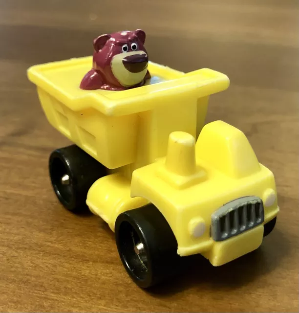 Pixar Disney Toy Story 3 Lotso Bear Dump Truck Mini Plastic Vehicle 238OEF RARE