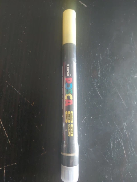 Feutre Posca PCF350 Effet Pinceau Jaune Neuf