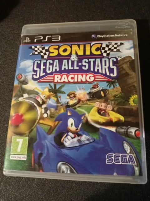 PS3 Playstation 3 PAL Sonic et  & Sega all stars Racing