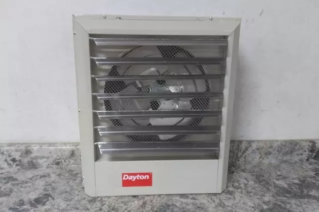 Dayton 2YU70 480VAC 34100 BtuH 650 CFM Electric Wall & Ceiling Unit Heater