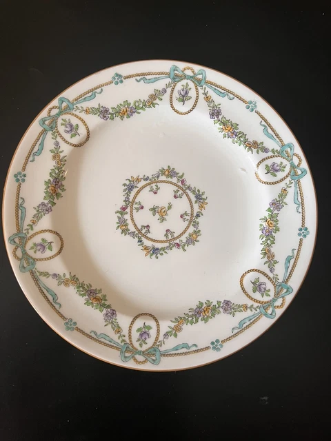 5 Rare Mintons China "Ivanhoe" B910 Luncheon Plates  Davis Collamore New York