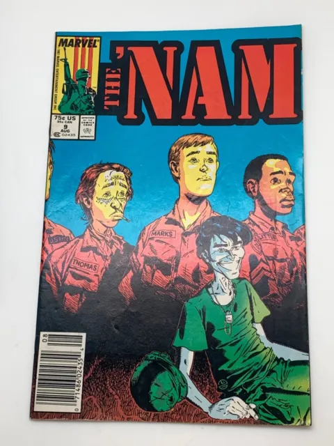 C7 The Nam  9  Aug 1986  Marvel Comic Book Pride Goeth