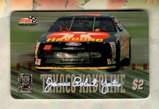 FINISH LINE RACING Texaco Car 28, NASCAR ( 1996 ) Phone Card ( EXP. ) V2