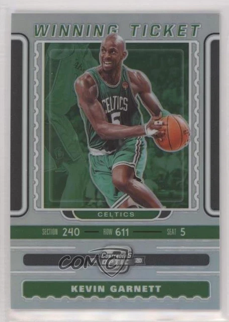 2019-20 Panini Contenders Optic Winning Tickets Kevin Garnett #25 HOF