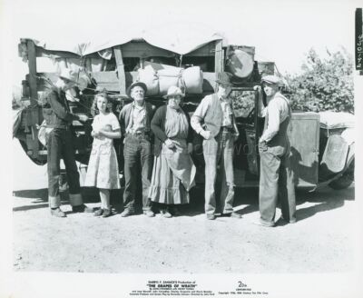 JANE DARWELL HENRY FONDA  THE GRAPES OF WRATH 1940 PHOTO ORIGINAL #18 R1956 