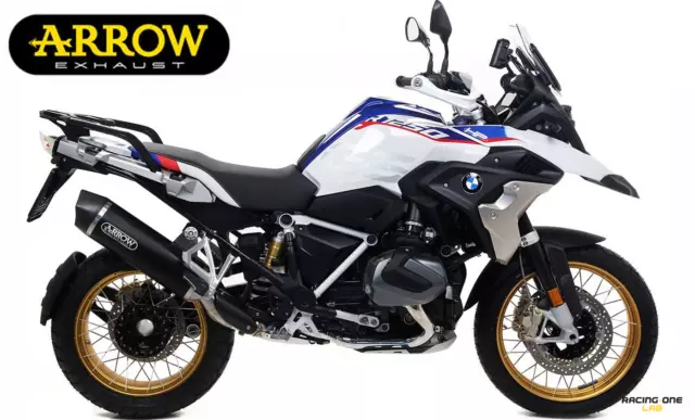 Auspuff Arrow Maxi Race Tech Aluminium Dark Bmw R 1250 Gs / Gs Adventure 19-23