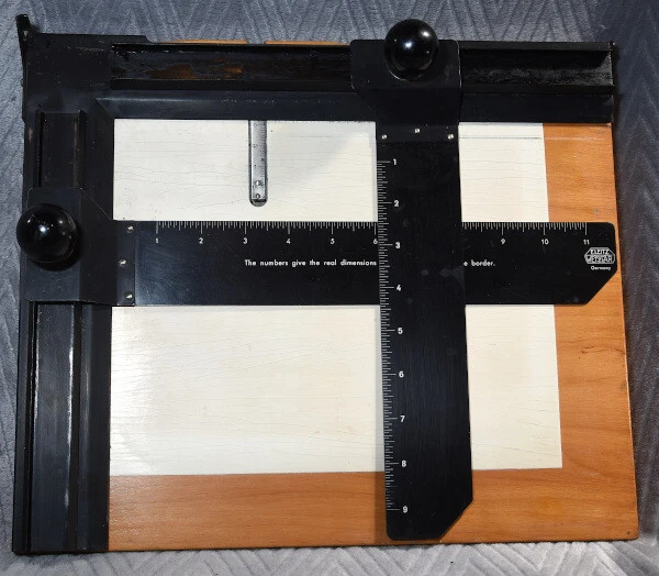 Raro caballete de ampliación original Leitz Wetzlar 9x12 pulgadas focomat, excelente