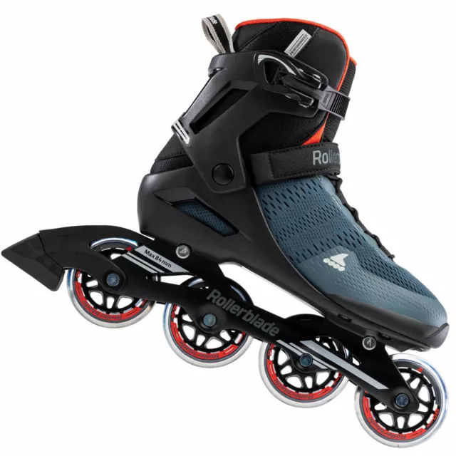 Rollerblade Sirio 80 Herren-Fitness-Skates Inlineskates Skates Inliner Blau