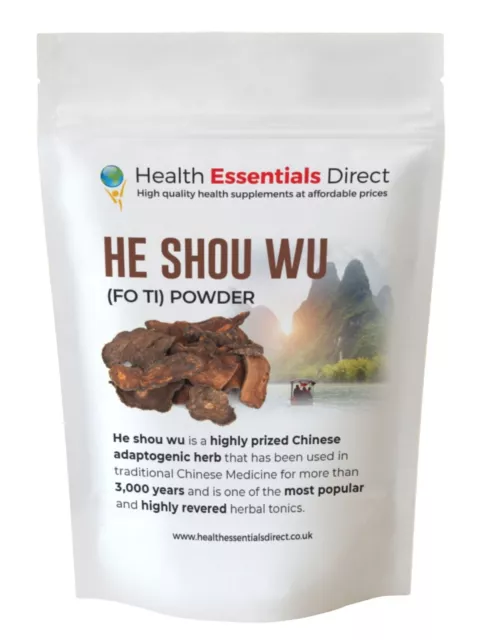 He Shou Wu Powder (Fo Ti) - Longevity Tonic for Vitality and Vigour