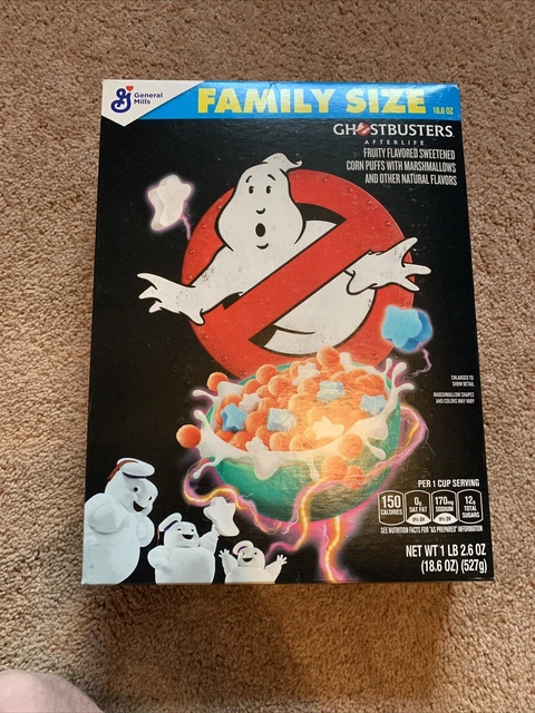 Ghostbusters Afterlife Cereal (2021) Movie Unopened General Mills Family Size