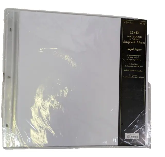  3 Ring Scrapbook Album 12x12