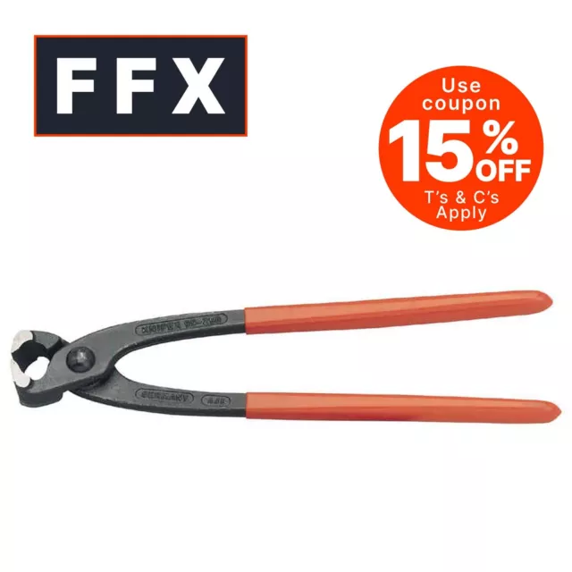Knipex 99 01 250 SBE 250mm Steel Fixers or Concreting Nipper