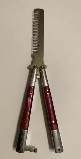NEW Training Practice comb -Burgundy Color