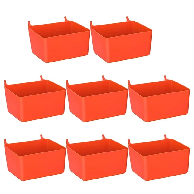 8 Pieces Bins Kit Parts Storage Accessories WorkbenY2