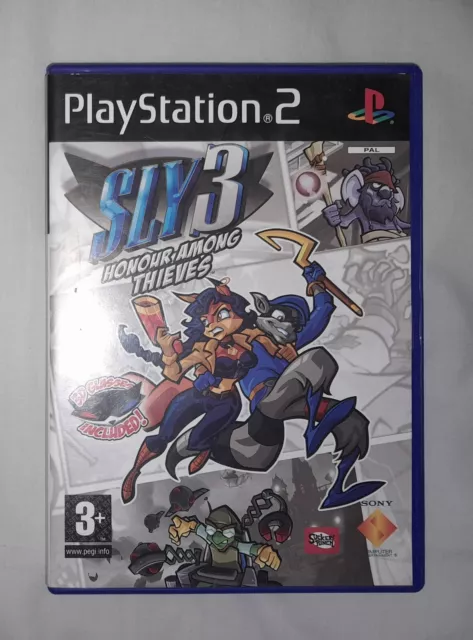 SLY 3 HONOR AMONG THIEVES Playstation 2 PS2 Video Game Case