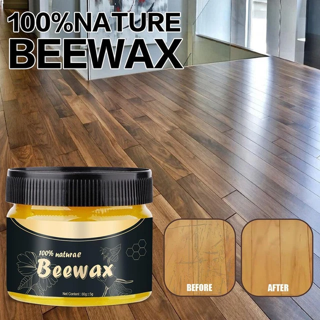 Mueble de cera de abejas esmalte suelo de madera cuidado de cera de abejas casa- pulido madera L7W8