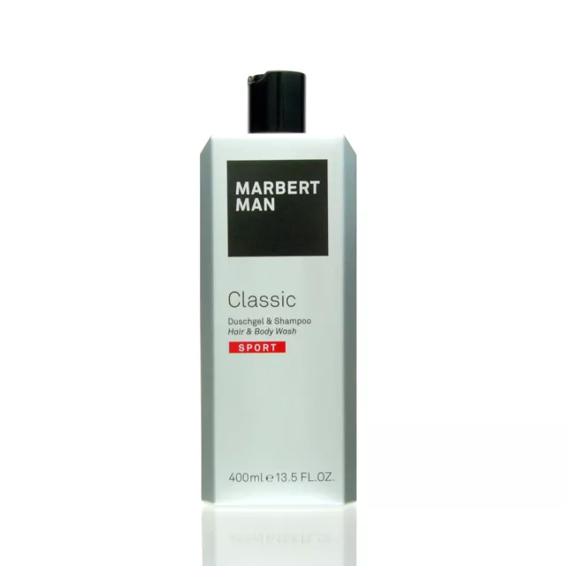 (31,25 EUR/l) Marbert Man Classic Sport Shower Gel 400 ml Duschpflege NEU OVP