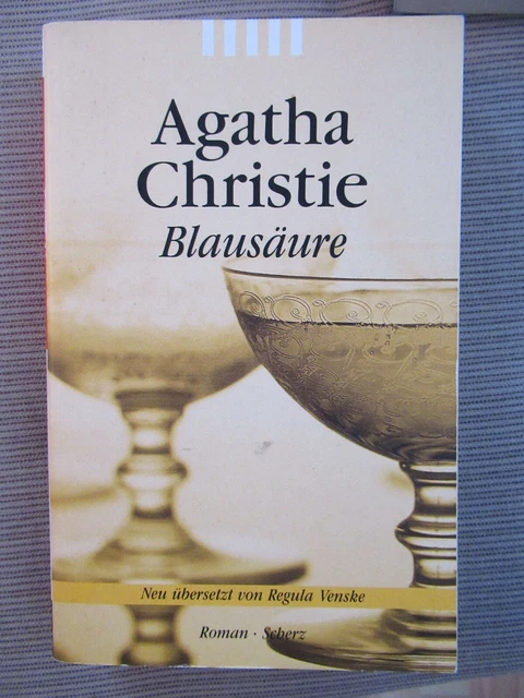 BUCH AGATHA CHRISTIE, Blausäure, Roman, Scherz Krimi Klassiker EUR 1,00