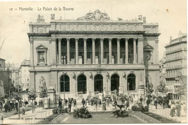 Carte Postale / Marseille Le Palais De La Bourse