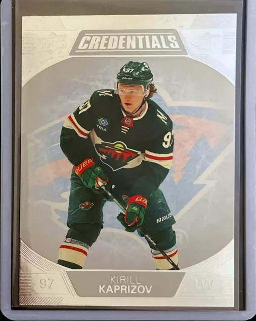 Kirill Kaprizov - 2022-23 Upper Deck Credentials NHL Hockey #42