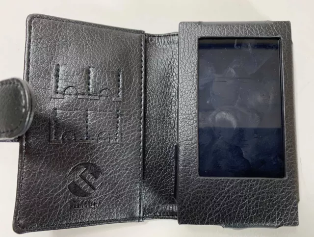 TUFF LUV Faux Leather Case Cover for FiiO Bluetooth M7 Mp3 (1st Gen) - Black
