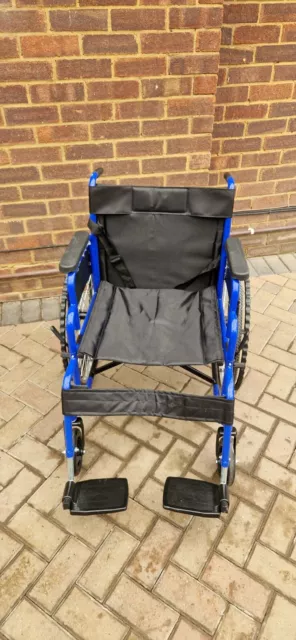 Folding All AID Wheelchair Footrest Self Propelled Lightweight Transit Comfort