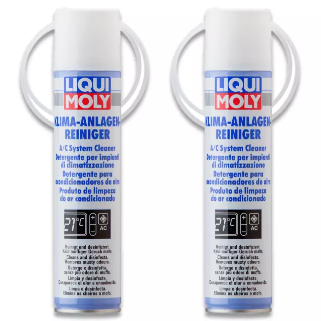 2x 250ml Liqui Moly Klimaanlagenreiniger Spray 4087 Desinfektion Reiniger