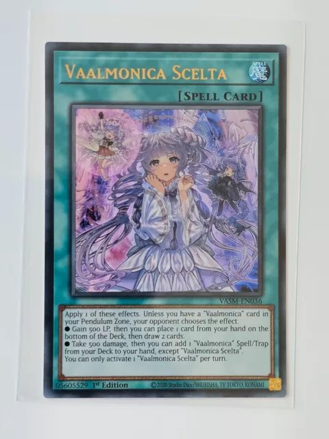 Yu-Gi-Oh! - Vaalmonica Scelta - VASM-EN036 - Ultra Rare - 1st Edition