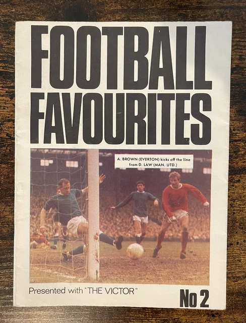 Football Favourites posters (1969) D.C. Thomson / The Victor No 2