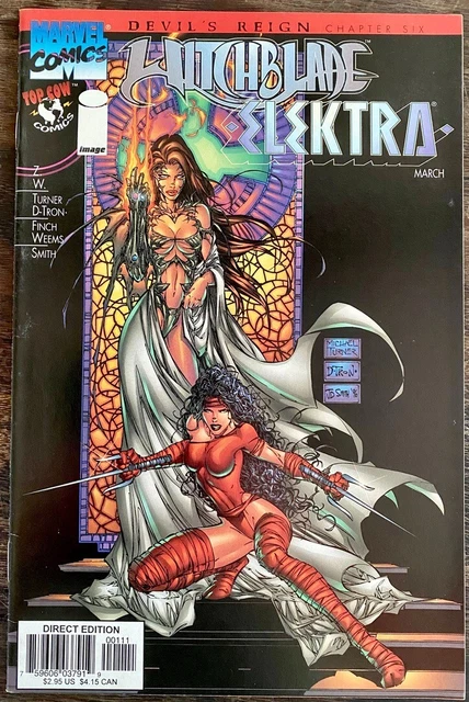 Devils Reign Chapter 6 - Witchblade/ Elektra - (1997- Marvel/Top cow/Image - VF