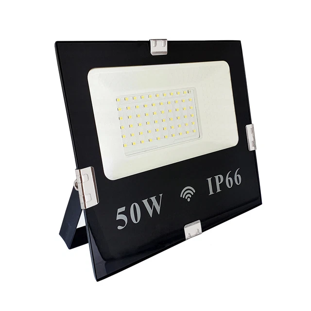 LED Flutlicht Fluter mit Bewegungsmelder Strahler Außen Scheinwerfer Kaltweiß