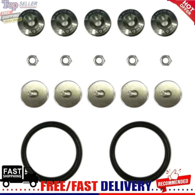Release Fasteners For Front Bumpers Rear Bumpers Reinforcement Ring for JDM