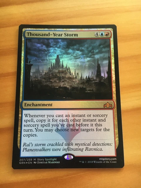 MTG Card - Thousand-Year Storm (Mythic Rare) - Guilds Of Ravnica, Near Mint