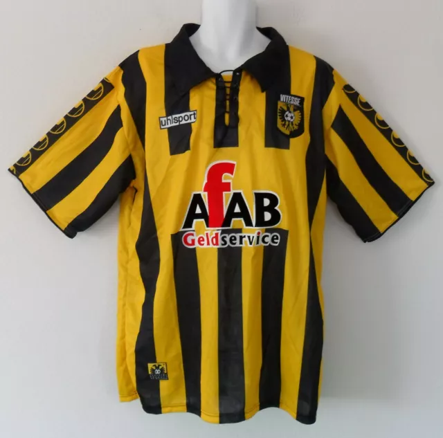 Uhlsport VITESSE ARNHEM Netherlands Soccer Football shirt Jersey Top Mens XL NWT