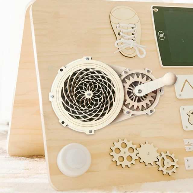Sharplace Busy Board Accessory, DIY Busy Board Material, Fine Motor Skills, DIY Extension Piece, Beads