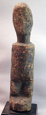 African Original Fetish Power Figure Wood Ancestor Artifact Baule Cote I'voire