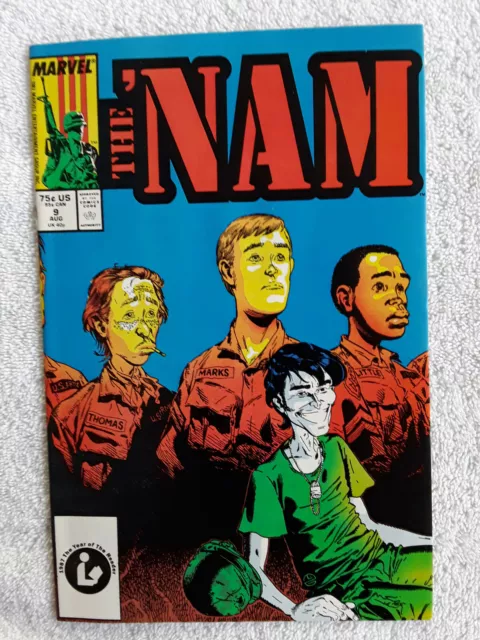 The 'Nam #9 (Aug 1987, Marvel) VF+ 8.5