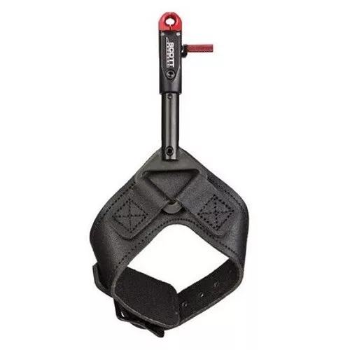 Scott Archery 1001BS-BK Caliper Black Buckle Adjustable Strap String Release