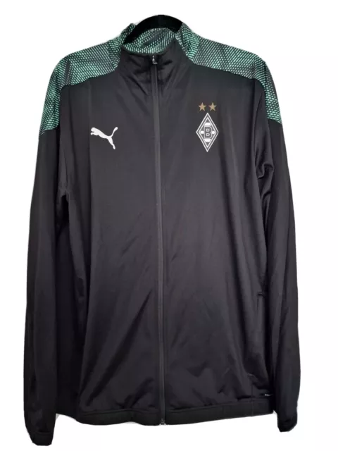 Puma Borussia Mönchengladbach Prematch Jacke Away Herren Gr XL - Top - neuwertig