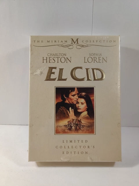 El Cid (1961, 2-Disc Limited Collectors Edition DVD Set) New, Factory Sealed El Cid (1961, 2-Disc Limited Collectors Edition DVD Set) New, Factory Sealed