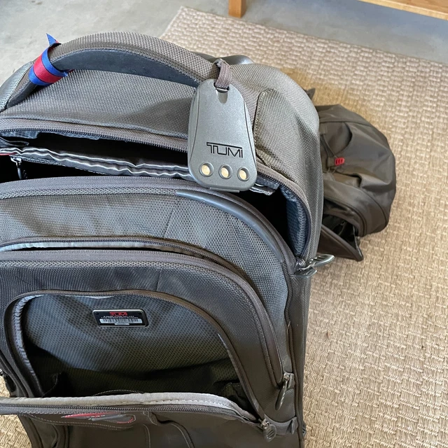 TUMI T-Tech Madison 22" Rolling Luggage Suitcase Carry On + Weekender Bag Set 3