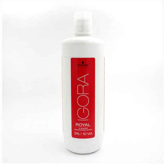 schwarzkopf igora royal oxydant revelateur enrichi en huile 3 % 10 vol 1000ml