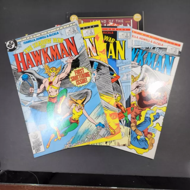 DC Comics - The Shadow War of Hawkman #1-4 + Bonus - 1895 VFN/NM - Combined Ship