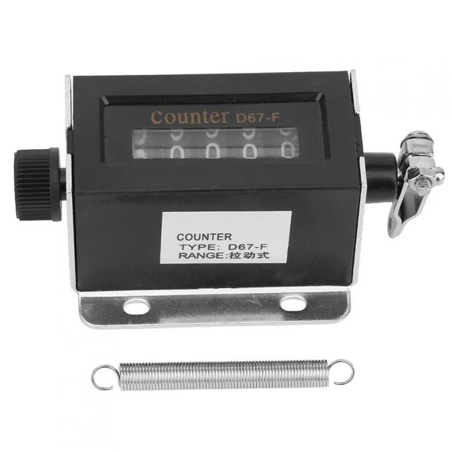 Contatore di sollevamento contatore meccanico regolabile manualmente contatore 5 cifre 1 pezzo
