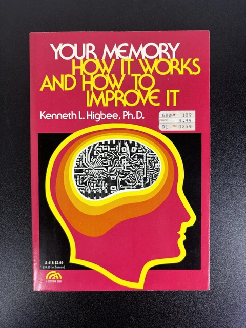 YOUR MEMORY: HOW IT WORKS AND HOW TO IMPROVE IT - 1st edition $6.77 ...