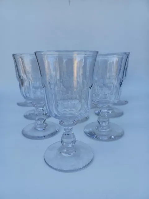 11 Verres A Eau Ou A Vin En Cristal De Baccarat. Debut XX Ème Siècle.